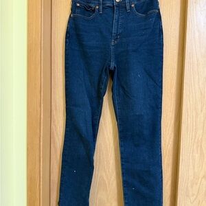 Madewell Dark Blue Ankle Jeans